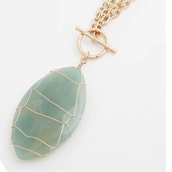torrid Jewelry - NWT Mint Stone Necklace